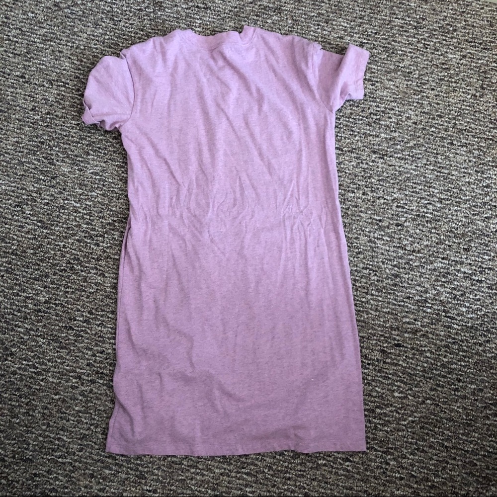 Madewell Pink T-Shirt Dress - Picture 4 of 4